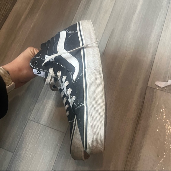 Vans Classic Black and White High-Tops - Picture 4 of 9